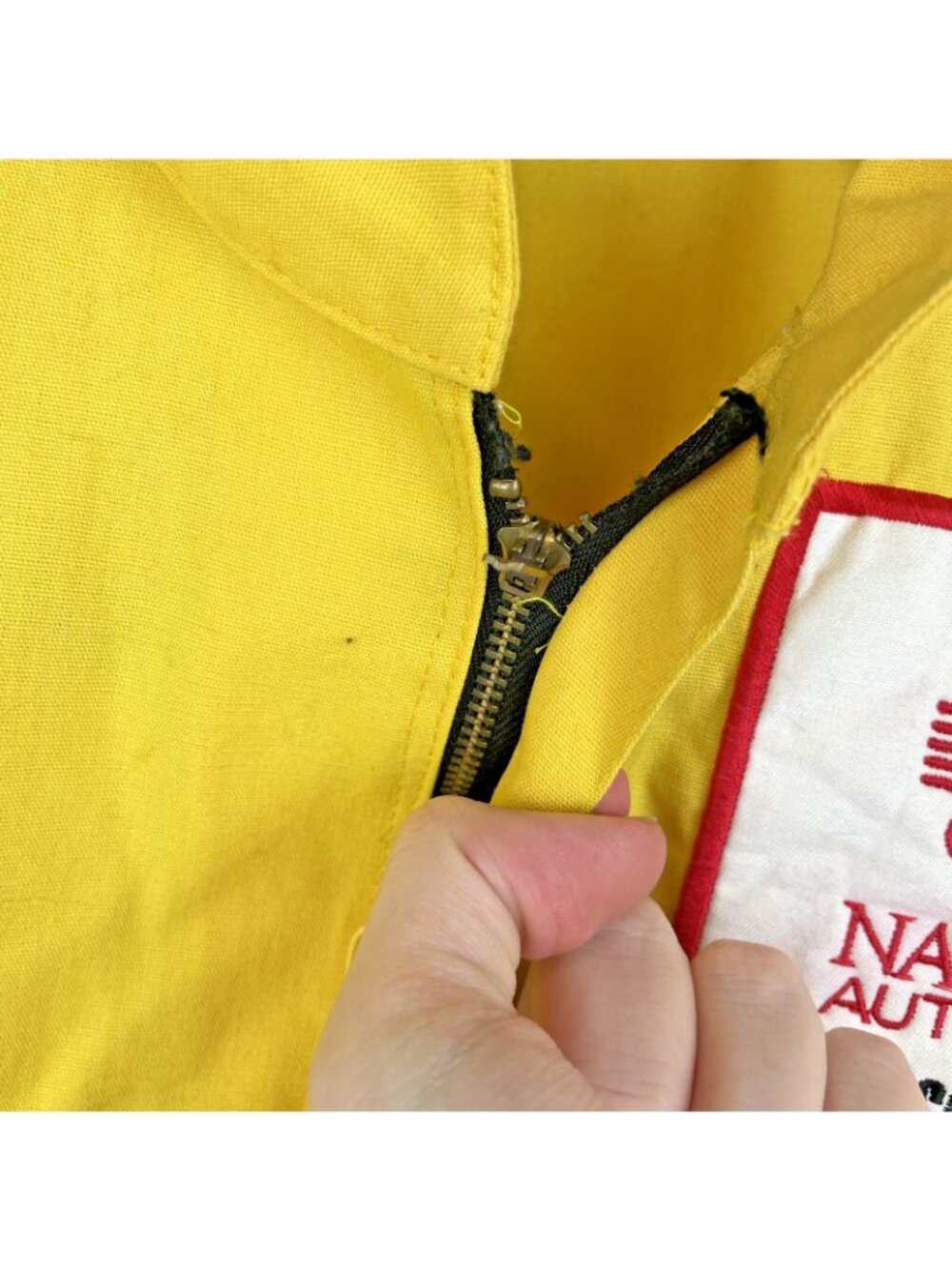 VTG Race Rock Nashville Pit Crew Jumpsuit – Medium Size Driver Suit  Bold yellow - Picture 6 of 8